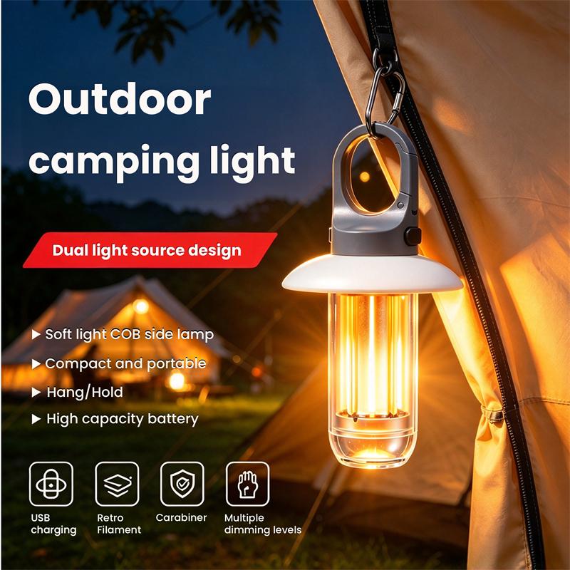 Outdoor Adventure Trips - Senter LED Isi Ulang dengan 5