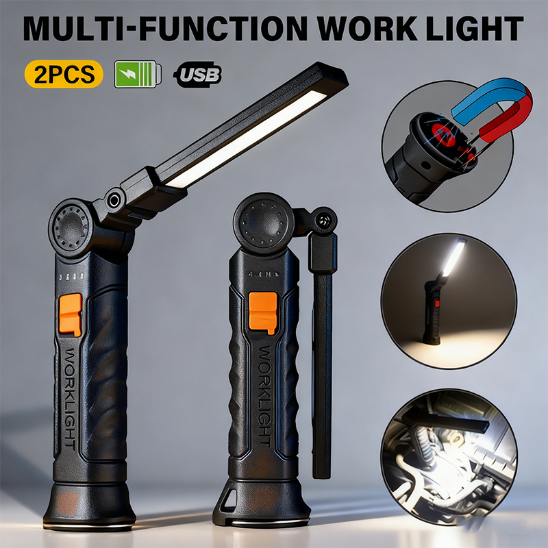 Outdoor Adventure Trips - Senter LED COB Portabel Lampu Kerja