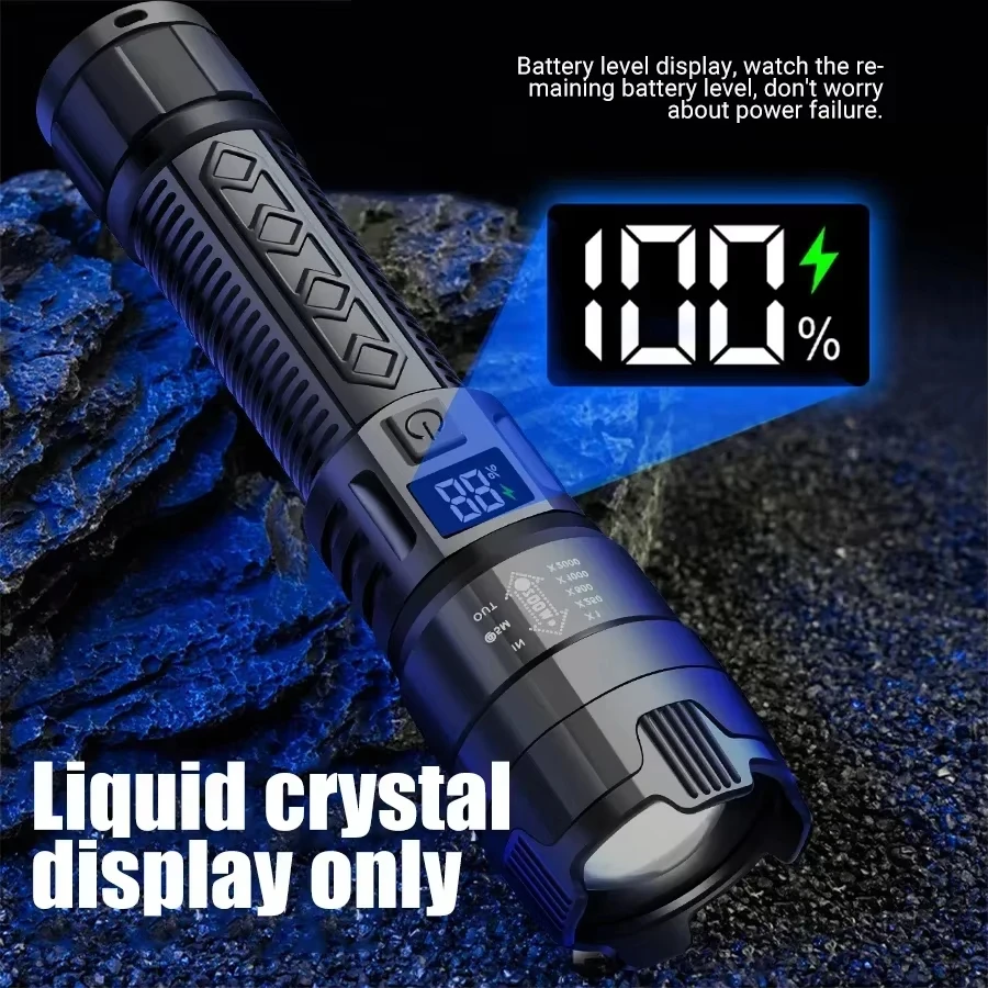 Senter LED Taktis 2000LM USB I - Outdoor Adventure Trips ulasan dan harga