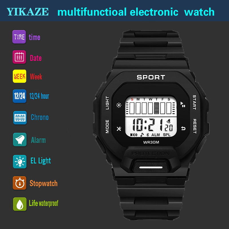 YIKAZE jam tangan olahraga pri - Outdoor Adventure Sports ulasan dan harga