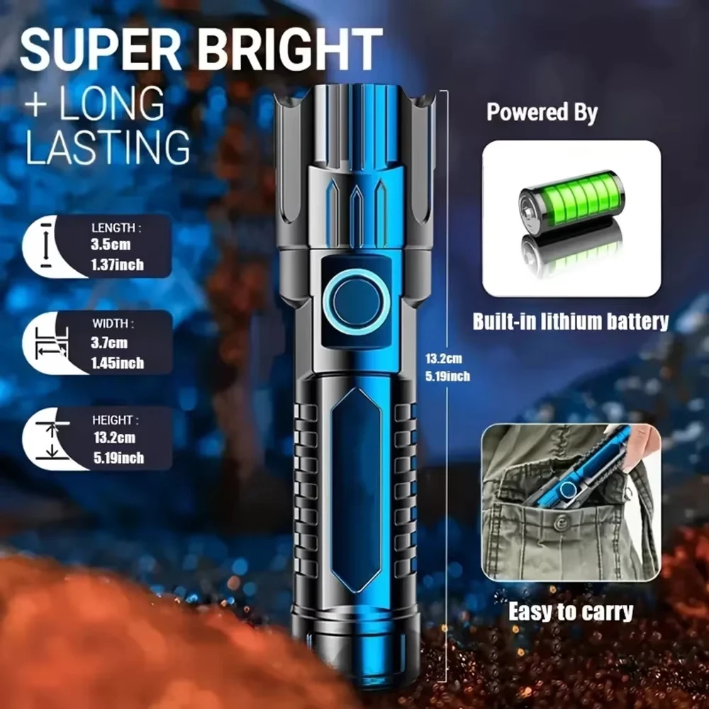 Senter LED Super Terang Senter - Outdoor Adventure Trips ulasan dan harga