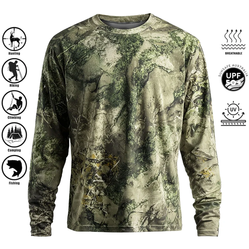 Kaos Lengan Panjang Pria, Baha - Outdoor Adventure Trips ulasan dan harga